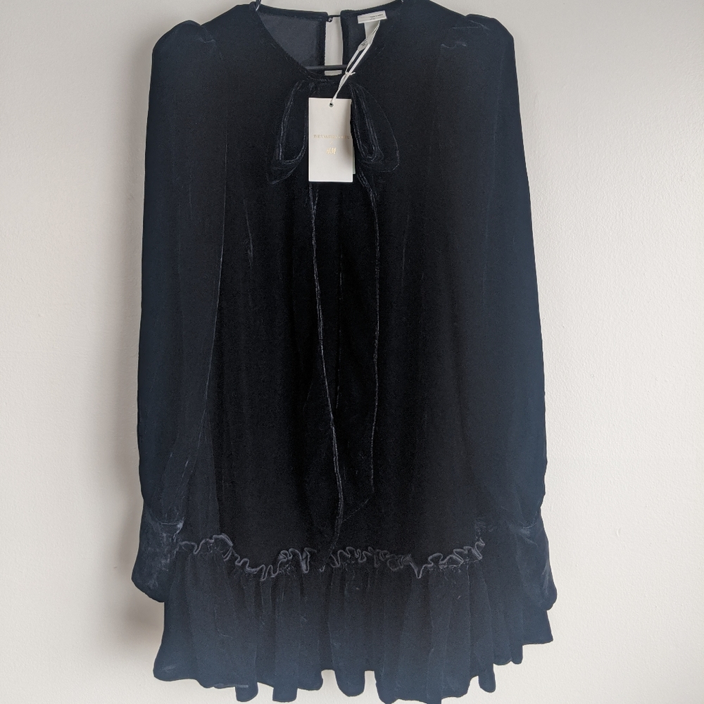 The Vampire’s Wife x H&M velvet mini dress